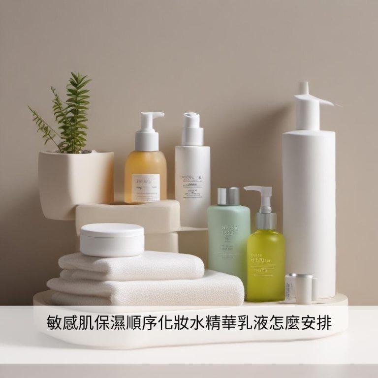 敏感肌保濕順序化妝水精華乳液怎麼安排
